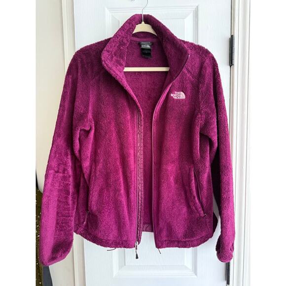 The North Face Women’s Osito Fleece Plum Purple Pink size Medium - Picture 5 of 6
